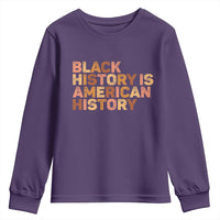 Black History Melanin African American Pride Youth Sweatshirt - Wonder Print Shop