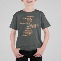 Black Leader History Melanin African American Pride T Shirt For Kid - Wonder Print Shop