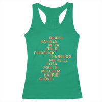 Black Leader History Melanin African American Pride Racerback Tank Top - Wonder Print Shop
