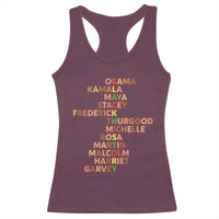 Black Leader History Melanin African American Pride Racerback Tank Top - Wonder Print Shop