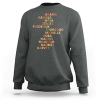 Black Leader History Melanin African American Pride Sweatshirt - Wonder Print Shop