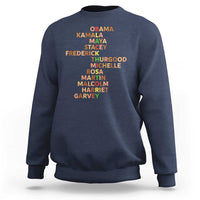 Black Leader History Melanin African American Pride Sweatshirt - Wonder Print Shop