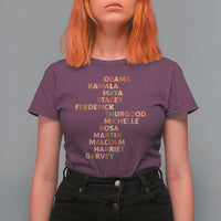Black Leader History Melanin African American Pride T Shirt For Women - Wonder Print Shop