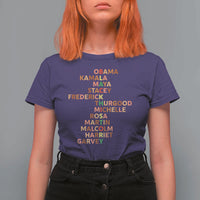 Black Leader History Melanin African American Pride T Shirt For Women - Wonder Print Shop