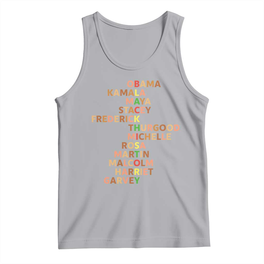 Black Leader History Melanin African American Pride Tank Top - Wonder Print Shop