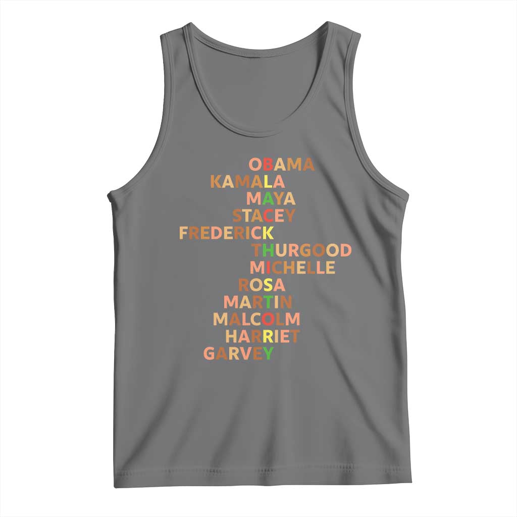Black Leader History Melanin African American Pride Tank Top - Wonder Print Shop