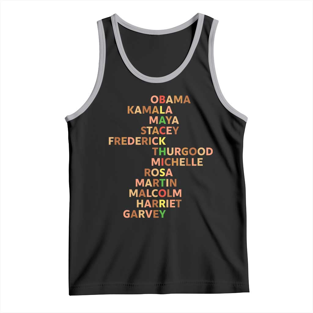 Black Leader History Melanin African American Pride Tank Top - Wonder Print Shop