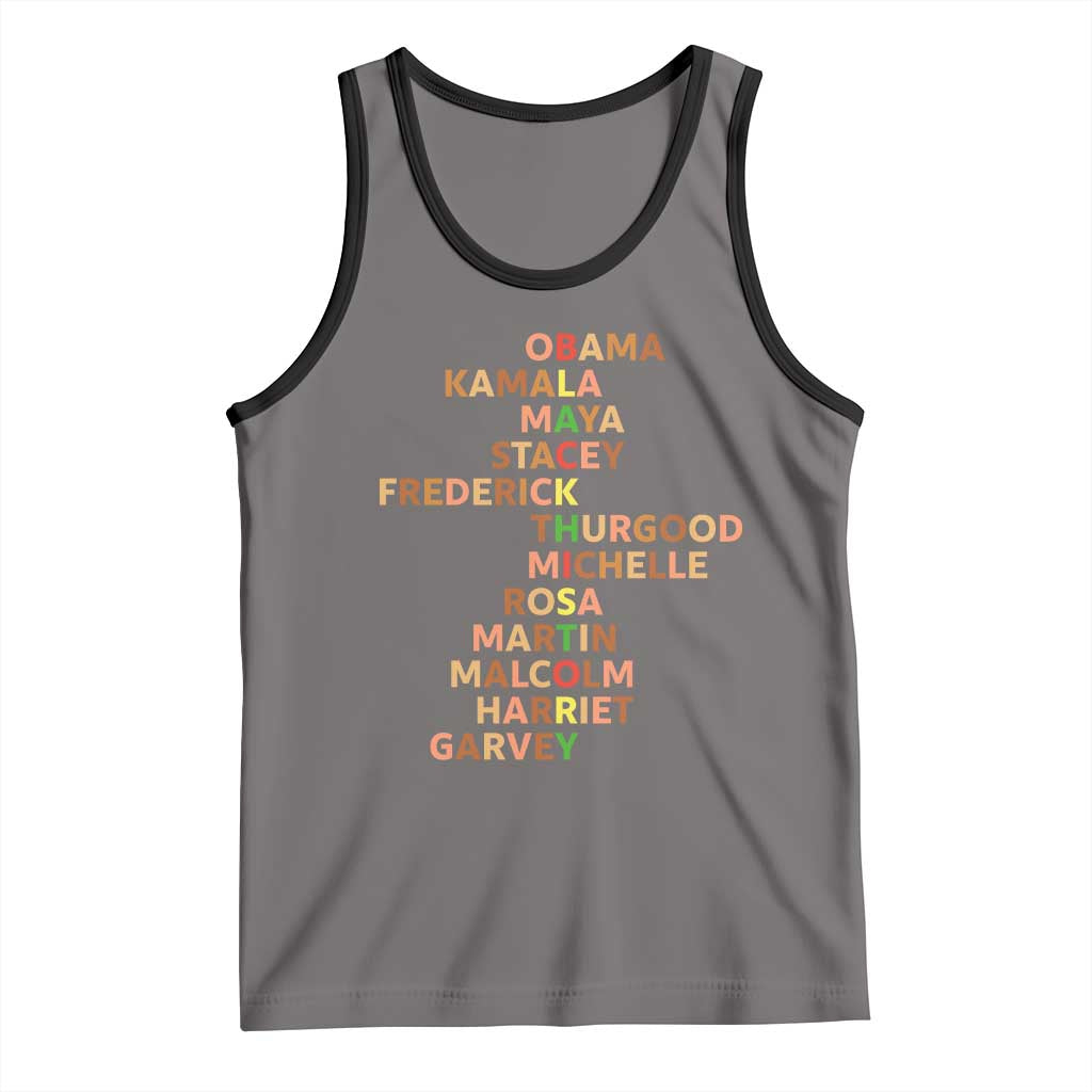 Black Leader History Melanin African American Pride Tank Top - Wonder Print Shop