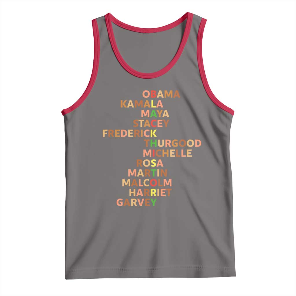Black Leader History Melanin African American Pride Tank Top - Wonder Print Shop