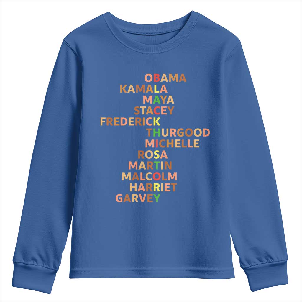 Black Leader History Melanin African American Pride Youth Sweatshirt - Wonder Print Shop