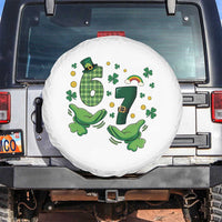 67 St Patricks Day Spare Tire Cover Funny Six Seven Hands Meme