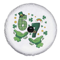 67 St Patricks Day Spare Tire Cover Funny Six Seven Hands Meme