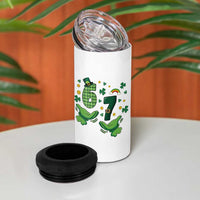 67 St Patricks Day 4 in 1 Can Cooler Tumbler Funny Six Seven Hands Meme