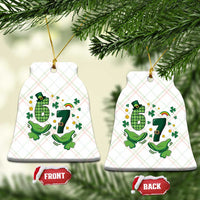 67 St Patricks Day Ceramic Ornament Funny Six Seven Hands Meme