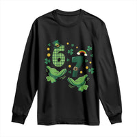 67 St Patricks Day Long Sleeve Shirt Funny Six Seven Hands Meme