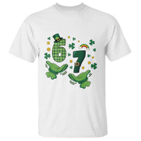 67 St Patricks Day T Shirt Funny Six Seven Hands Meme