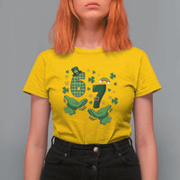 67 St Patricks Day T Shirt For Women Funny Six Seven Hands Meme