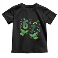 67 St Patricks Day Toddler T Shirt Funny Six Seven Hands Meme