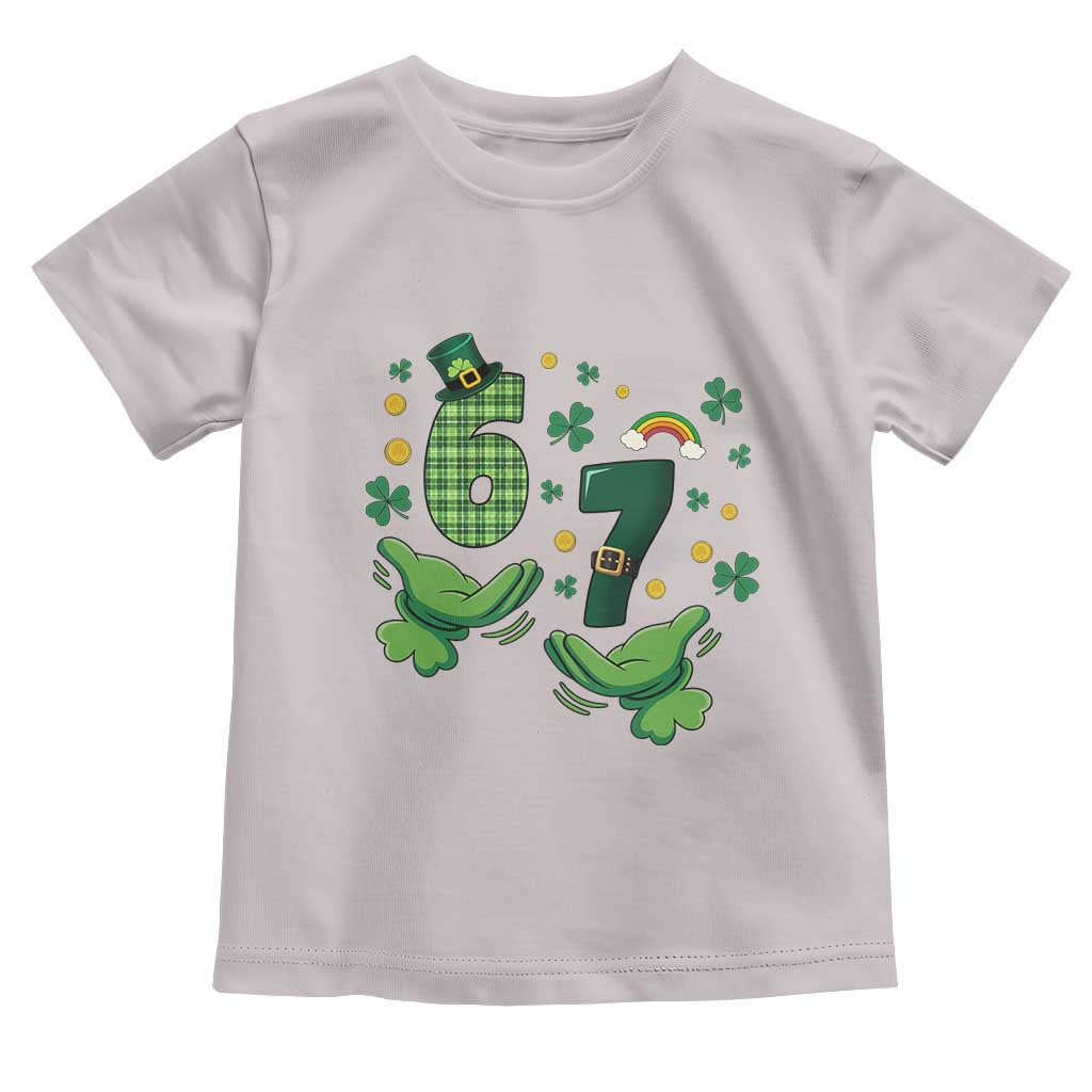 67 St Patricks Day Toddler T Shirt Funny Six Seven Hands Meme