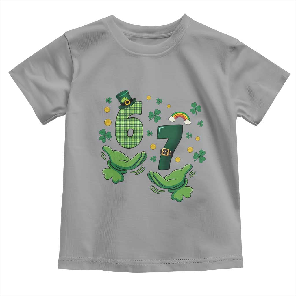 67 St Patricks Day Toddler T Shirt Funny Six Seven Hands Meme
