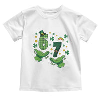 67 St Patricks Day Toddler T Shirt Funny Six Seven Hands Meme