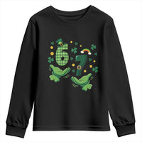 67 St Patricks Day Youth Sweatshirt Funny Six Seven Hands Meme