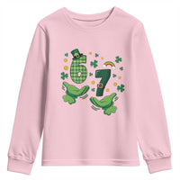 67 St Patricks Day Youth Sweatshirt Funny Six Seven Hands Meme