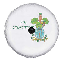 Marcus The Worm St Patricks Day Spare Tire Cover I'm Sensitive