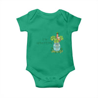 Marcus The Worm St Patricks Day Baby Onesie I'm Sensitive