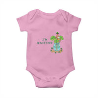 Marcus The Worm St Patricks Day Baby Onesie I'm Sensitive