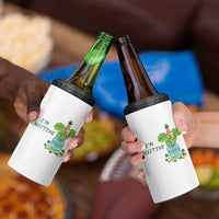 Marcus The Worm St Patricks Day 4 in 1 Can Cooler Tumbler I'm Sensitive