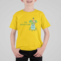Marcus The Worm St Patricks Day T Shirt For Kid I'm Sensitive