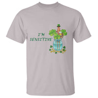 Marcus The Worm St Patricks Day T Shirt I'm Sensitive