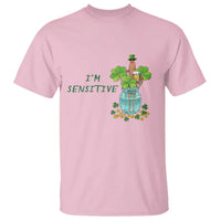 Marcus The Worm St Patricks Day T Shirt I'm Sensitive