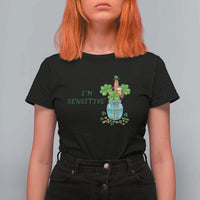 Marcus The Worm St Patricks Day T Shirt For Women I'm Sensitive