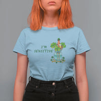 Marcus The Worm St Patricks Day T Shirt For Women I'm Sensitive