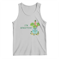 Marcus The Worm St Patricks Day Tank Top I'm Sensitive