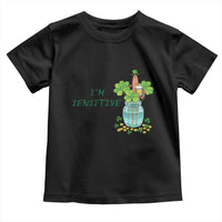 Marcus The Worm St Patricks Day Toddler T Shirt I'm Sensitive