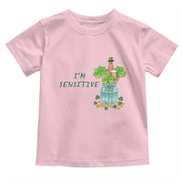 Marcus The Worm St Patricks Day Toddler T Shirt I'm Sensitive