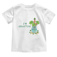 Marcus The Worm St Patricks Day Toddler T Shirt I'm Sensitive