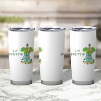 Marcus The Worm St Patricks Day Tumbler Cup I'm Sensitive