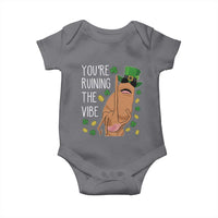 Marcus The Worm St Patricks Day Baby Onesie You're Ruining The Vibe