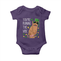 Marcus The Worm St Patricks Day Baby Onesie You're Ruining The Vibe