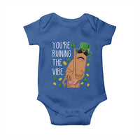 Marcus The Worm St Patricks Day Baby Onesie You're Ruining The Vibe