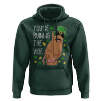 Marcus The Worm St Patricks Day Hoodie You're Ruining The Vibe