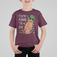Marcus The Worm St Patricks Day T Shirt For Kid You're Ruining The Vibe