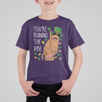 Marcus The Worm St Patricks Day T Shirt For Kid You're Ruining The Vibe