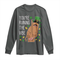 Marcus The Worm St Patricks Day Long Sleeve Shirt You're Ruining The Vibe