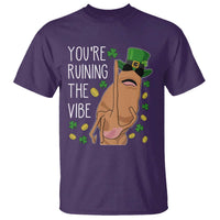 Marcus The Worm St Patricks Day T Shirt You're Ruining The Vibe
