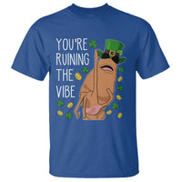 Marcus The Worm St Patricks Day T Shirt You're Ruining The Vibe
